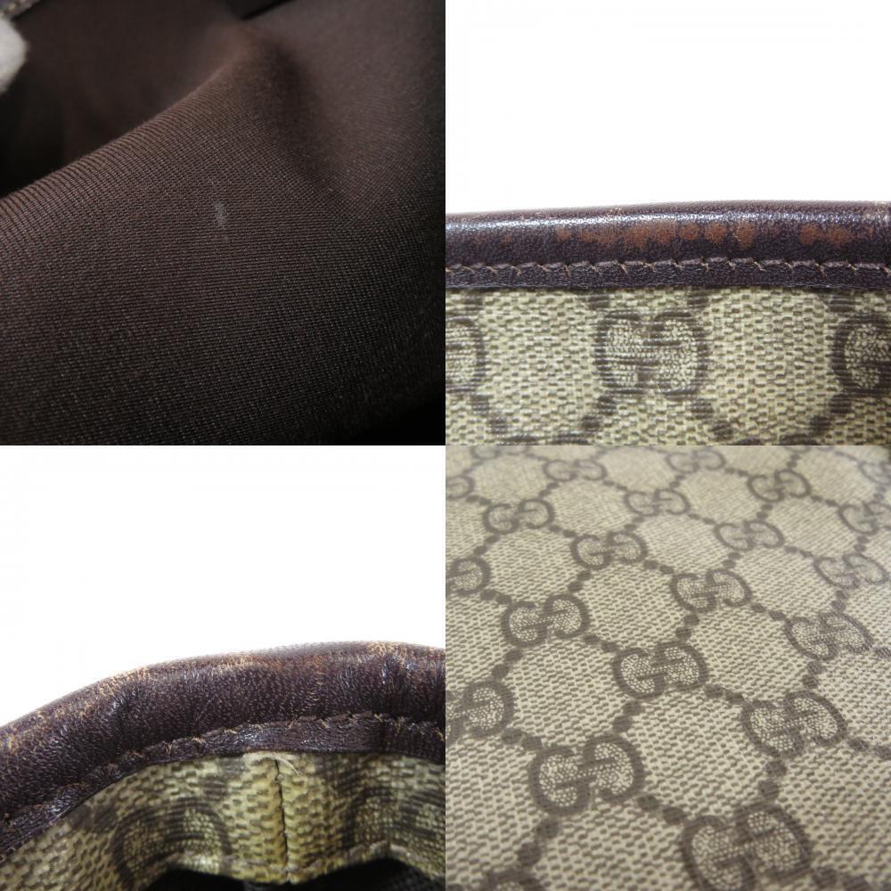Gucci Bag Supreme Tote Shoulder Brown GG - Picture 8 of 10